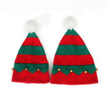 Red and green bells set (adult + child)