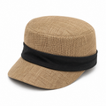 Khaki with black ribbon