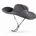 12cm foldable large brim   gray