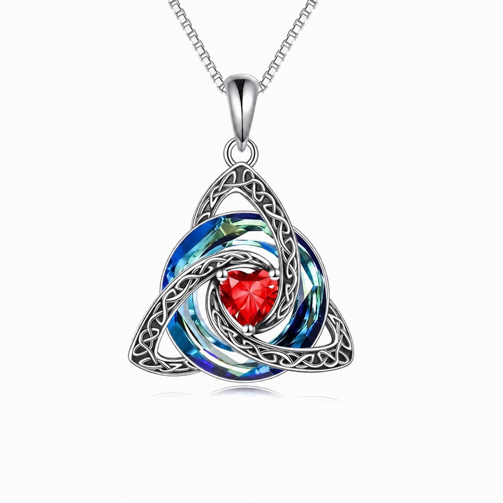 Mellowby Witch Knot Birthstone Necklace — view 1