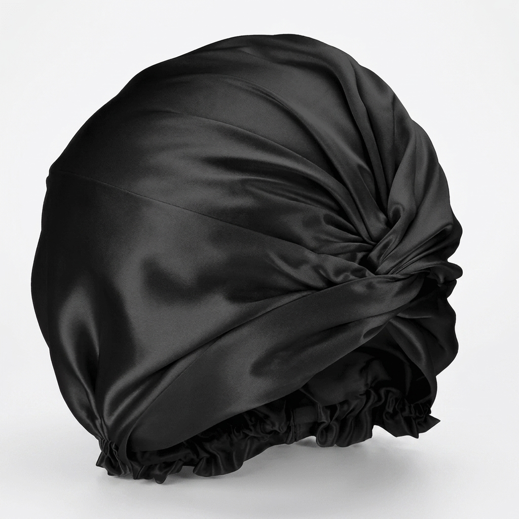 Mellowby Silk Bonnet – Mulberry Silk Hair Protection — view 1