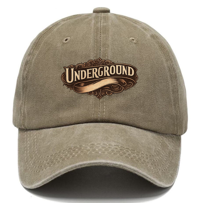 Bold Typography Design Classic Cap
