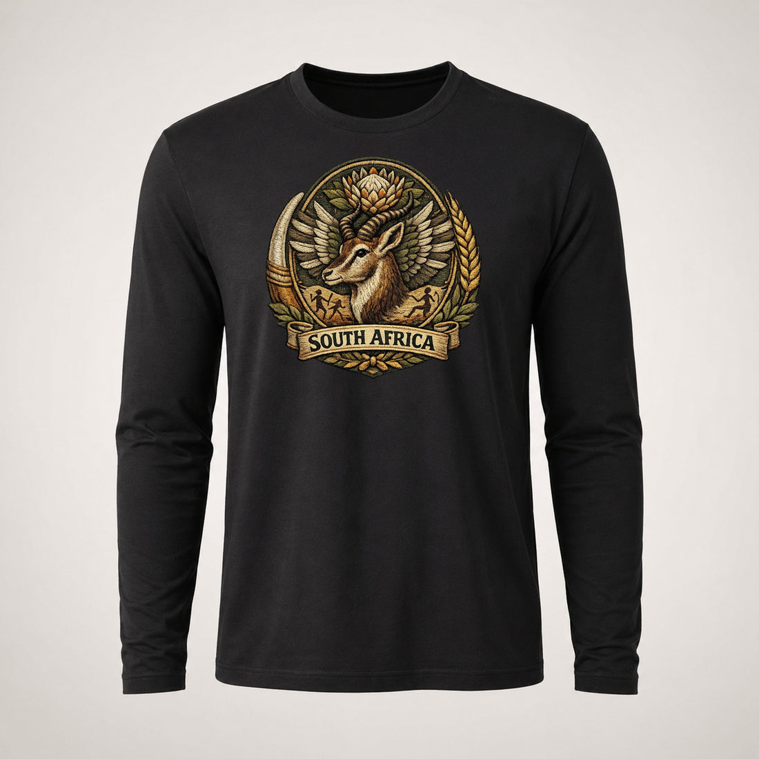 South Africa Heritage Emblem Long Sleeve T-Shirt