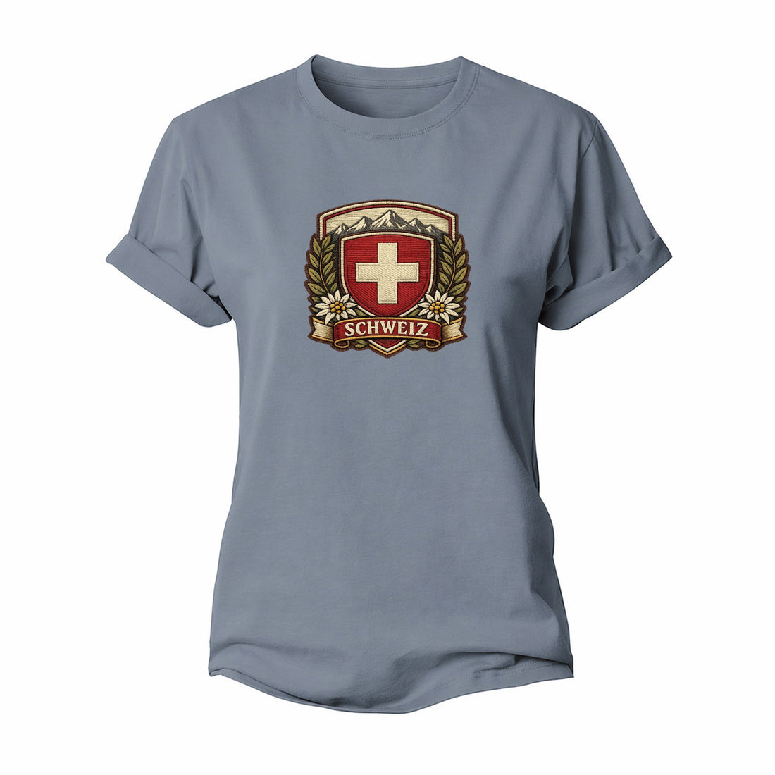 Switzerland Heritage Emblem Women's Cotton T-Shirt