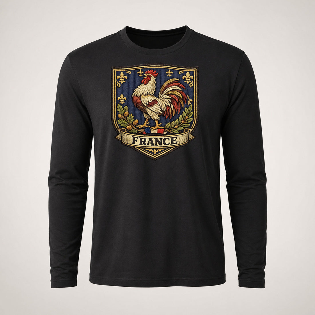 France Heritage Emblem Long Sleeve T-Shirt