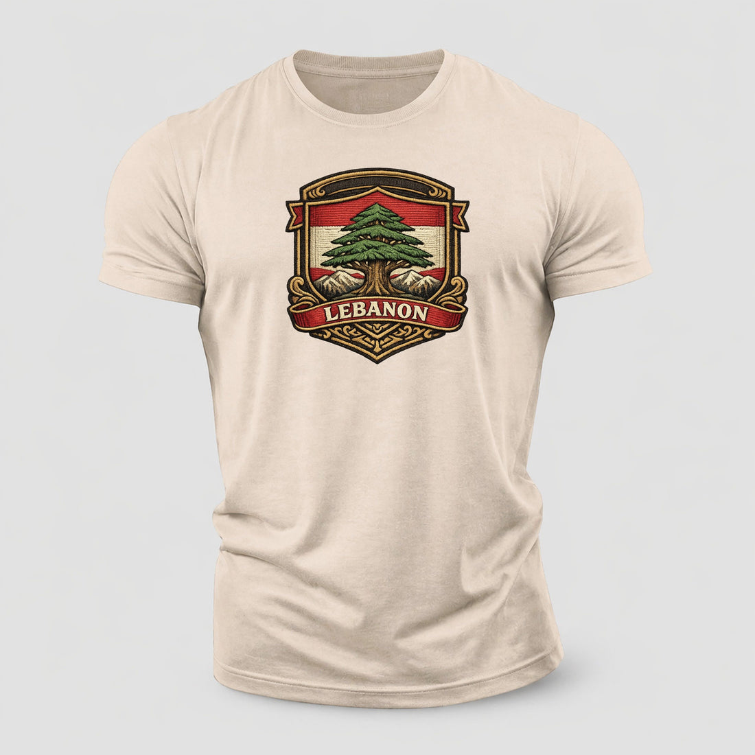 Lebanon Heritage Emblem Cotton T-Shirt