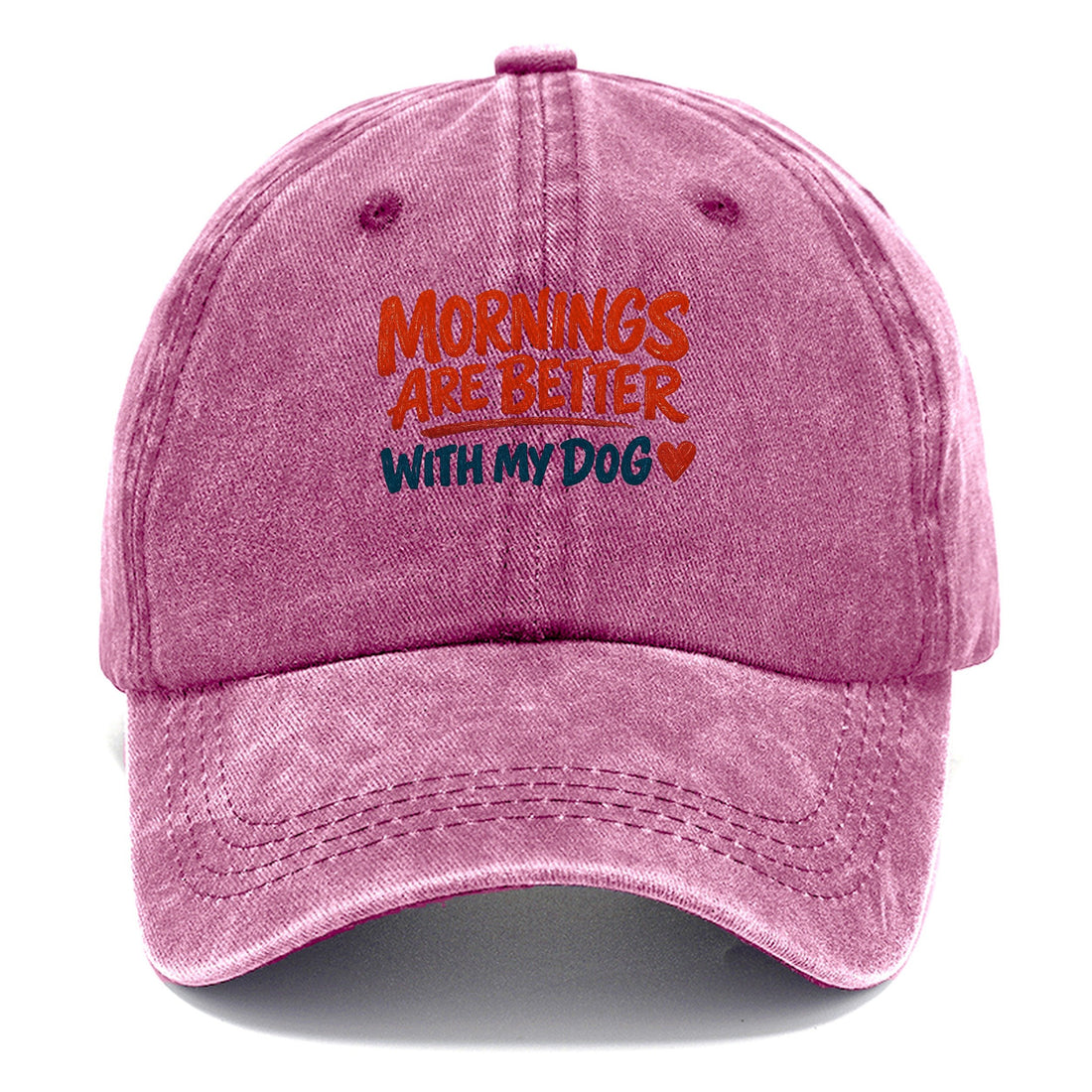 Mornings Are Better With My Dog Classic Cap
