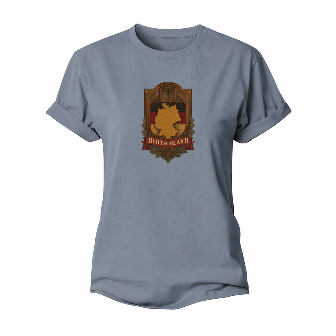 Germany Map Women's Cotton T-Shirt