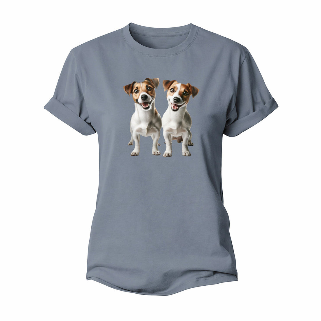 Two Jack Russels Women's Cotton T-Shirt