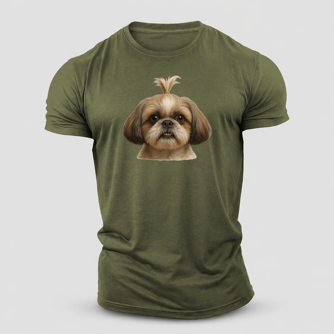 Shih Tzu Underbite Cotton T-Shirt