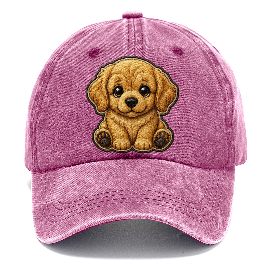 Baby Retriever Puppy Plush Embroidered Keepsake Classic Cap