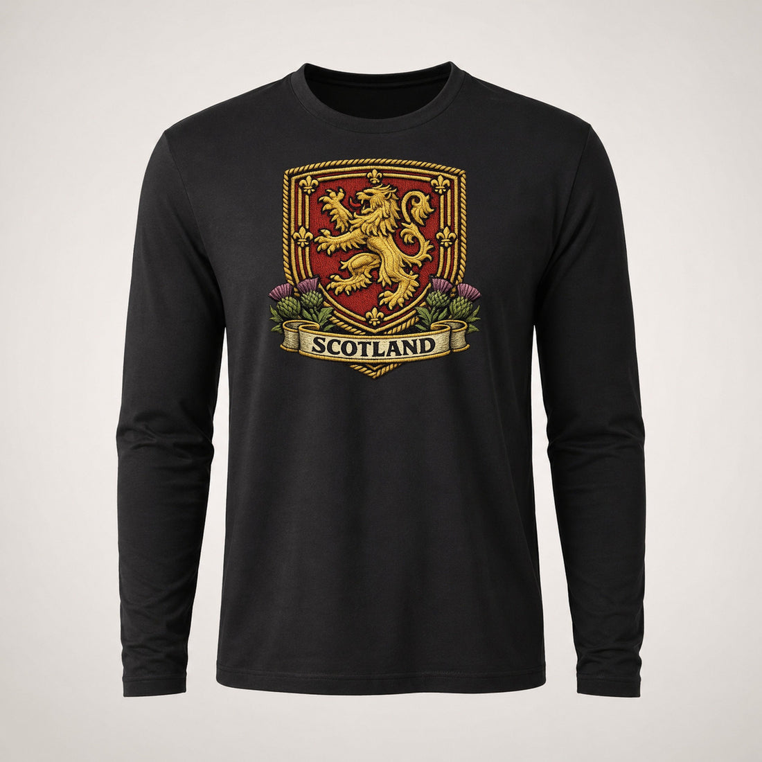 Scotland Heritage Emblem Long Sleeve T-Shirt