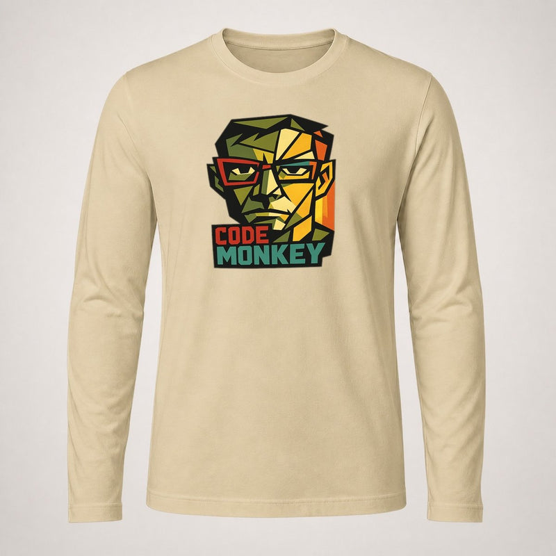 Code Monkey Long Sleeve T Shirt