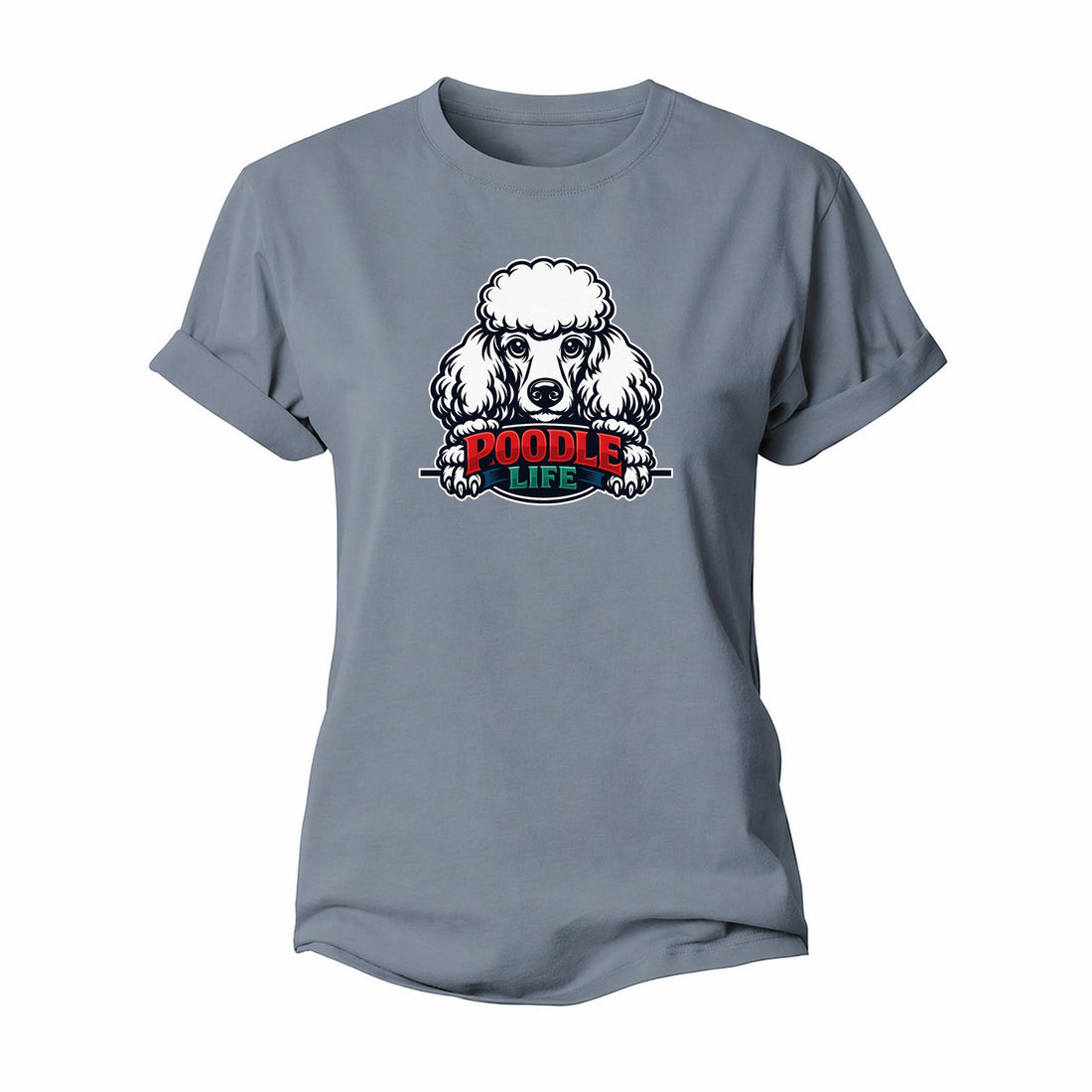 Poodle Elegant Companion Women's Cotton T-Shirt