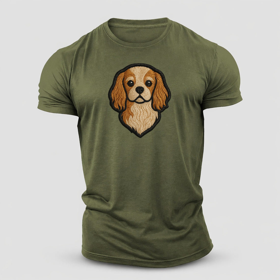 Cavalier King Charles Spaniel - Modern G Cotton T-Shirt