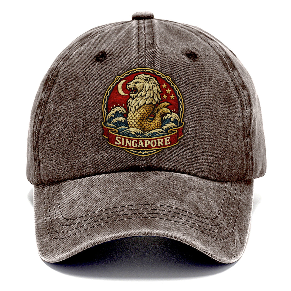 Singapore Heritage Emblem Classic Cap
