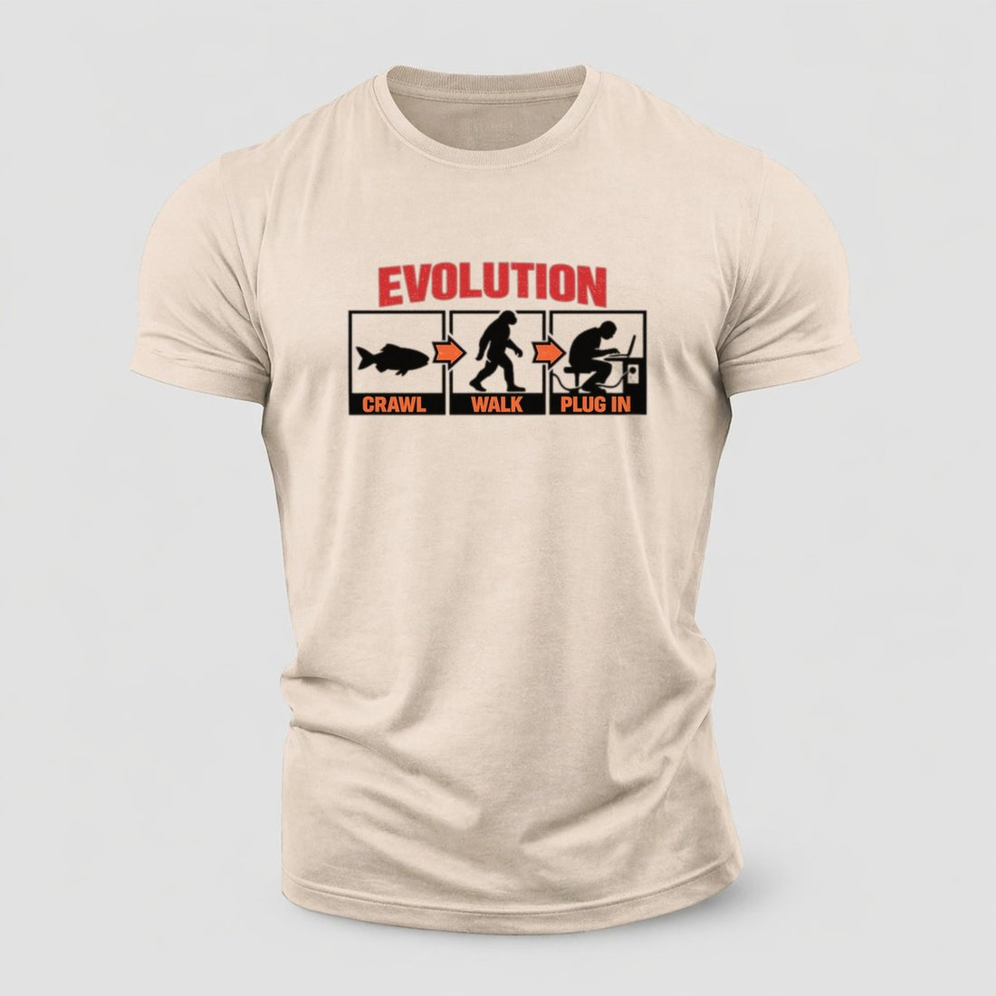 Evolution Cotton T Shirt Single