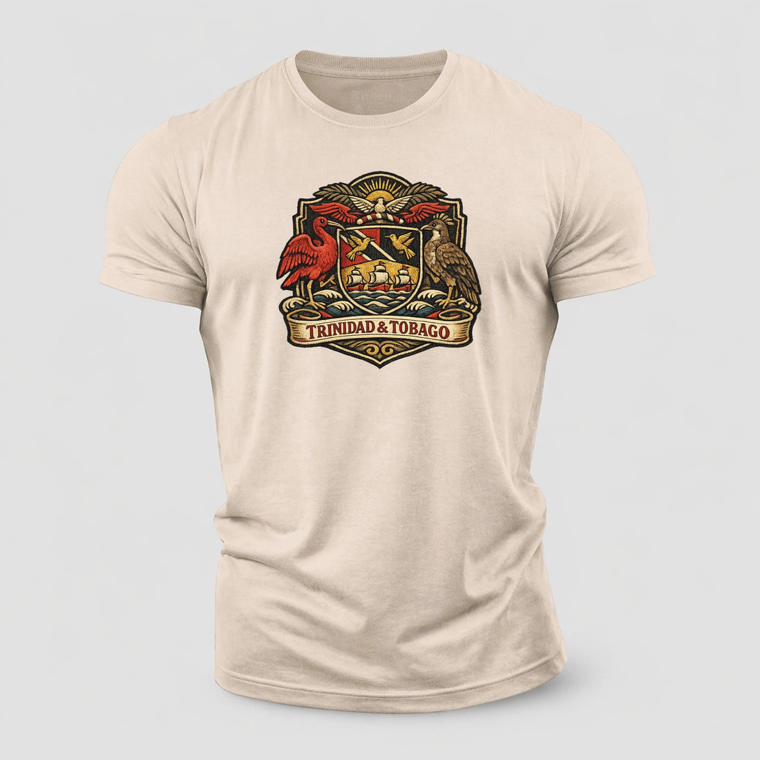 Trinidad & Tobago Heritage Emblem Cotton T-Shirt