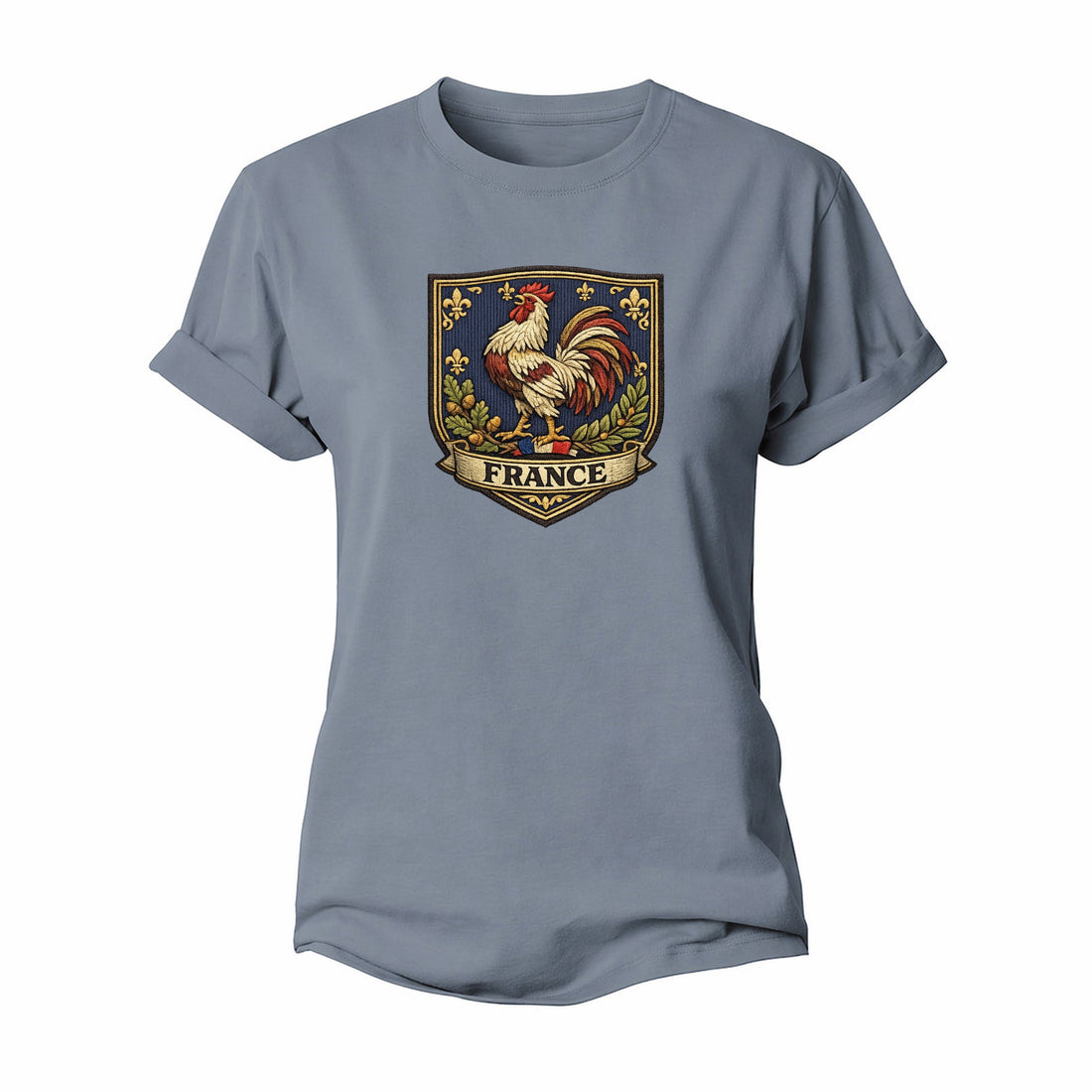 France Heritage Emblem Women's Cotton T-Shirt