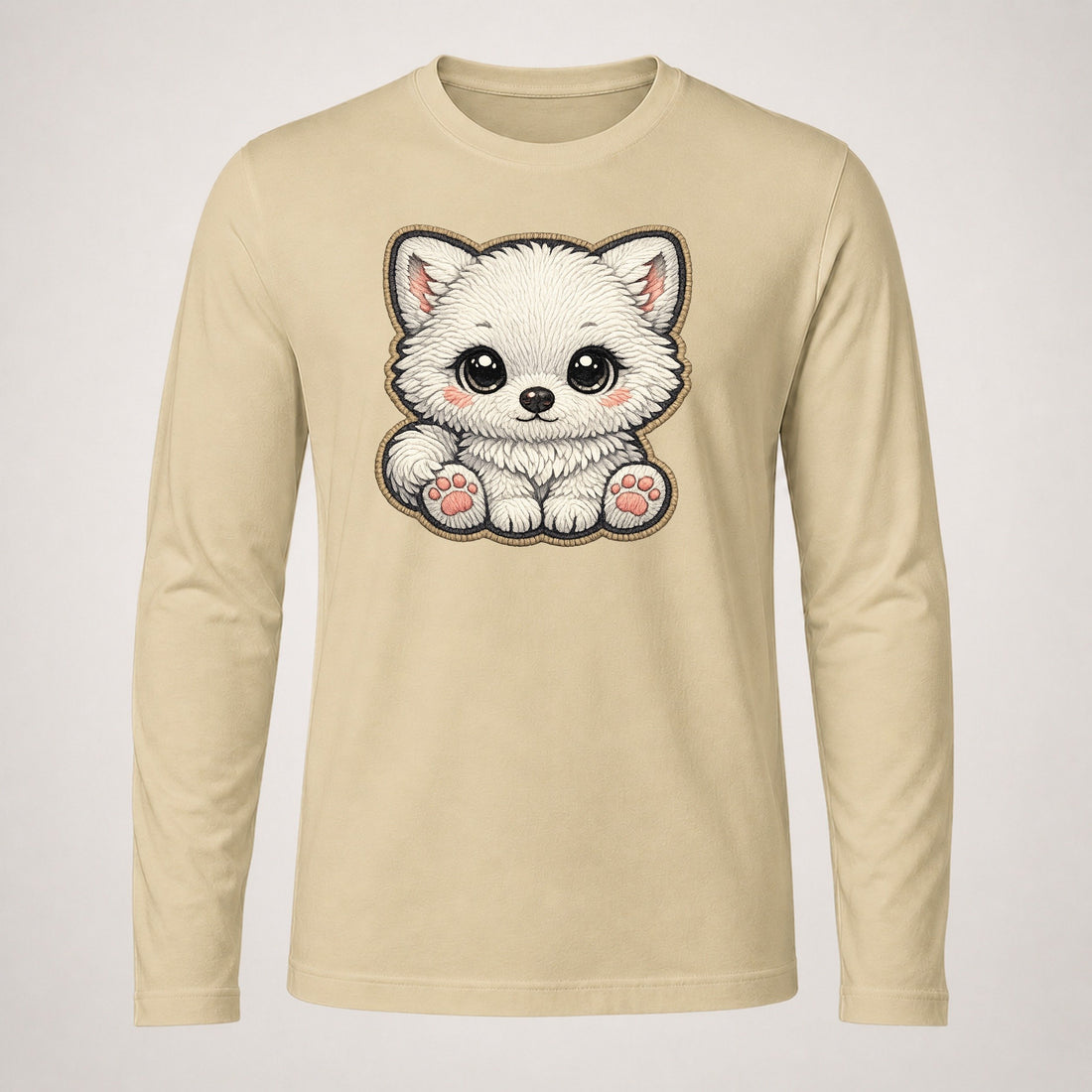Baby Arctic Fox Kit Long Sleeve T-Shirt