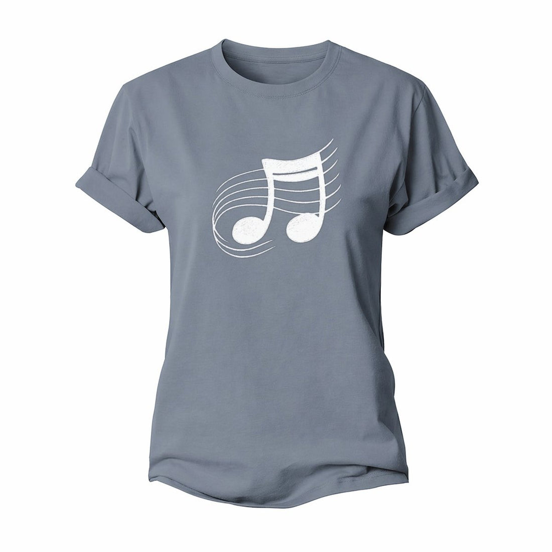 Musical Notes Headwear Women's Cotton T-Shirt