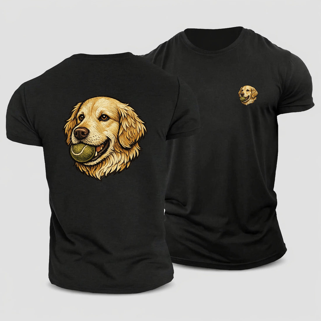 Golden Retriever Cotton T-Shirt