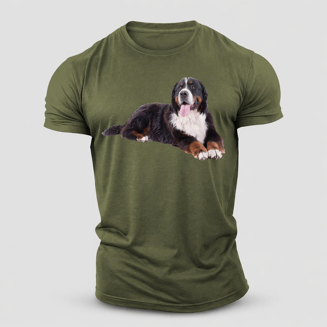 Bernese Mountain Dog Cotton T-Shirt