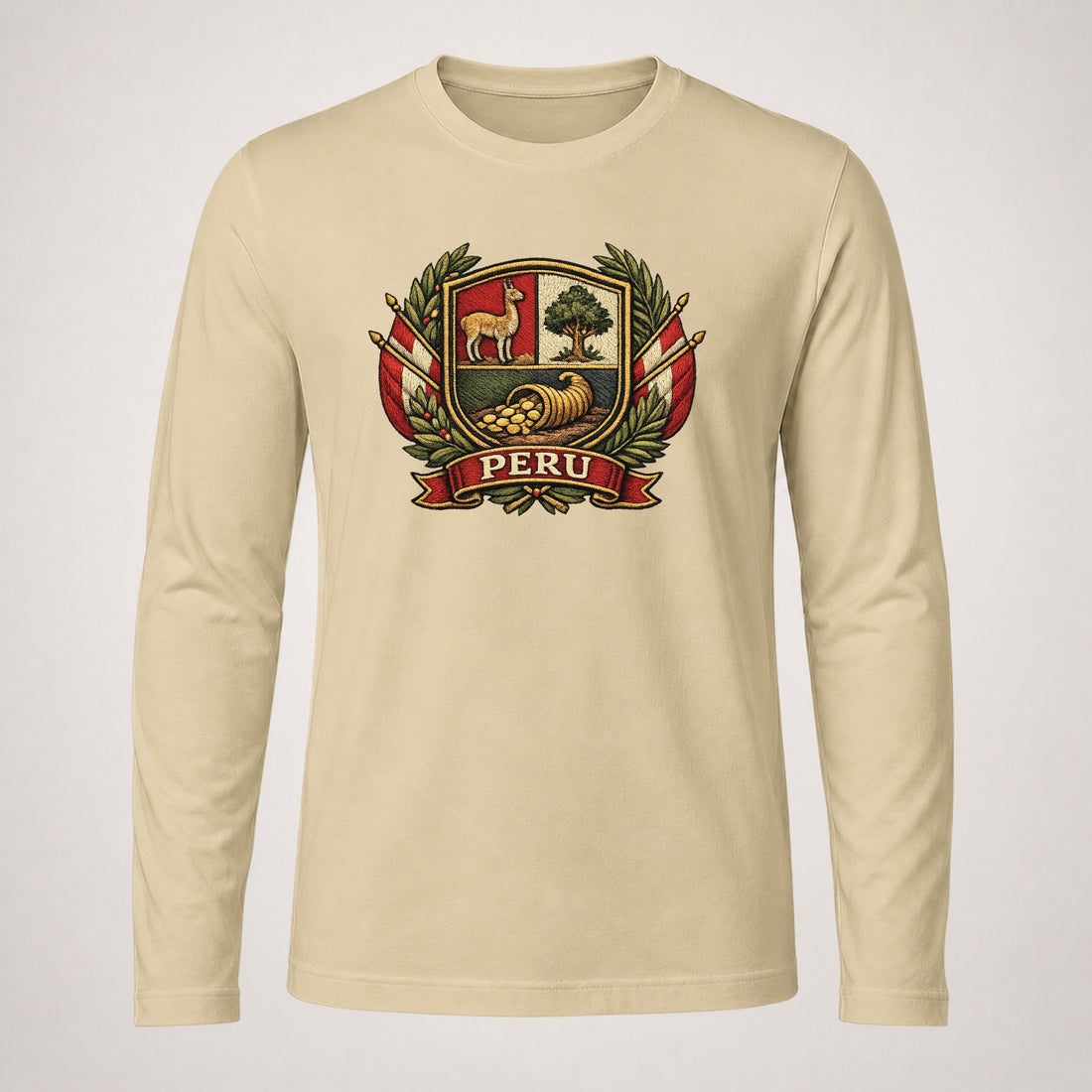 Peru Heritage Emblem Long Sleeve T-Shirt