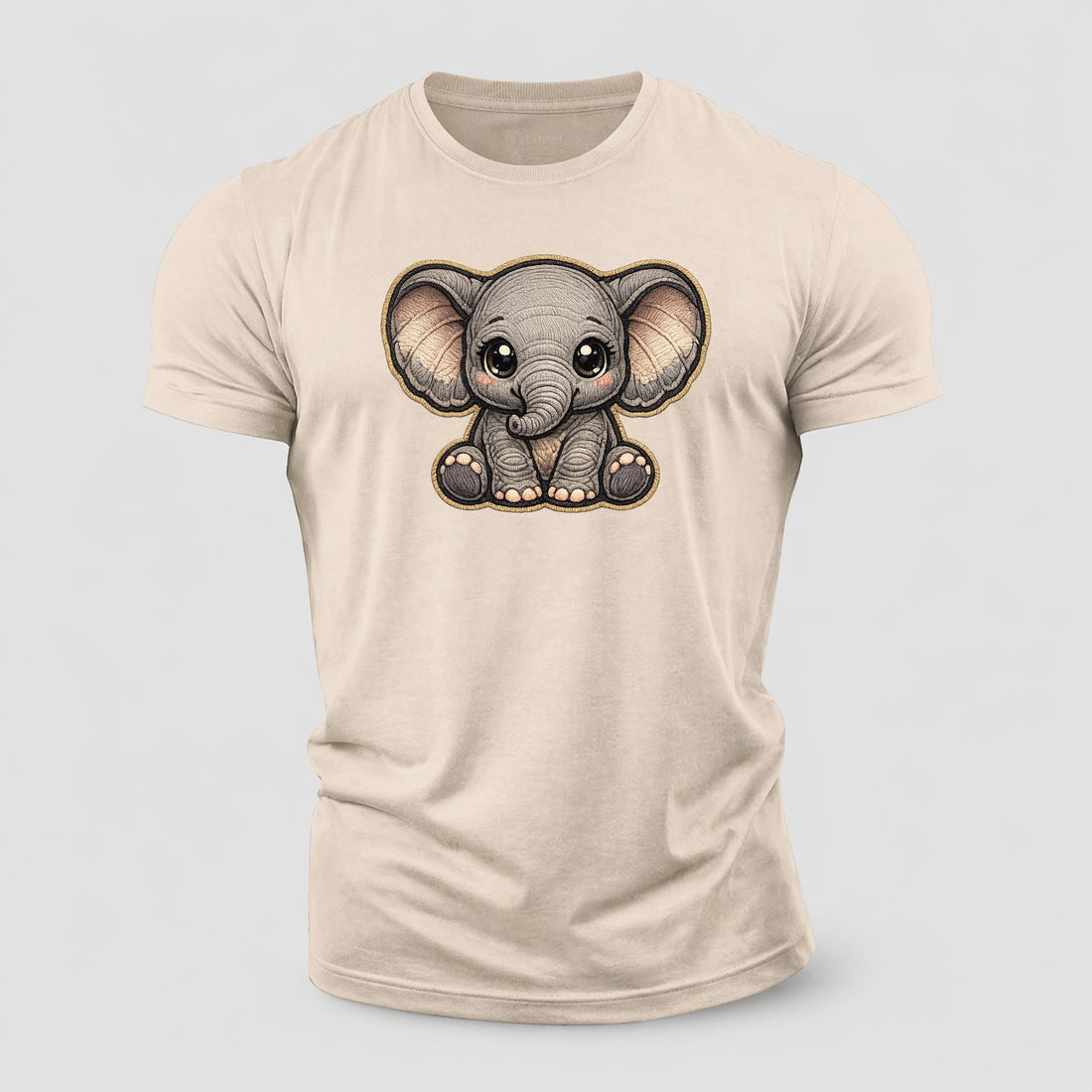 Baby Elephant Calf Cotton T-Shirt