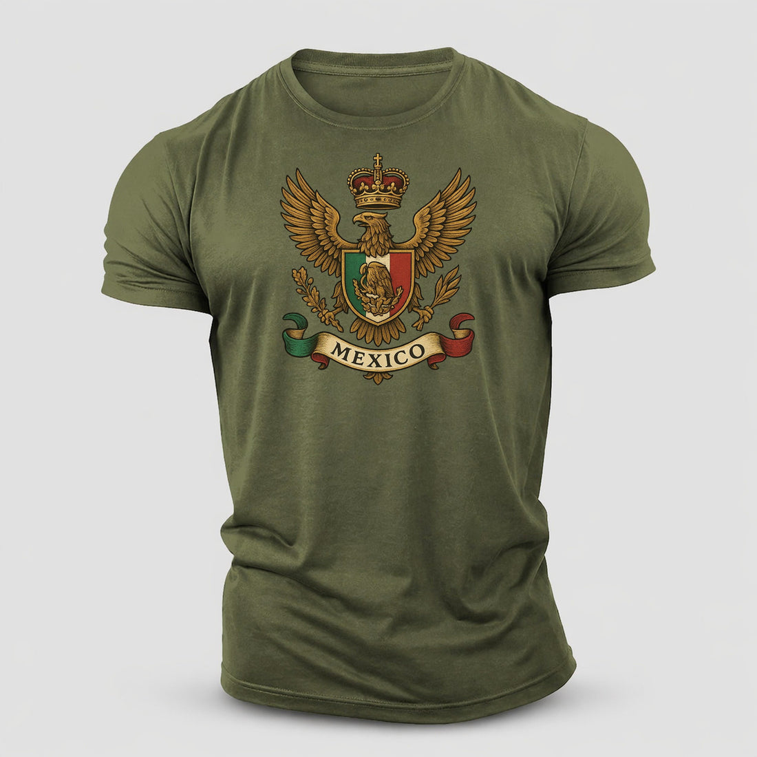Mexico Heritage Eagle Cotton T-Shirt