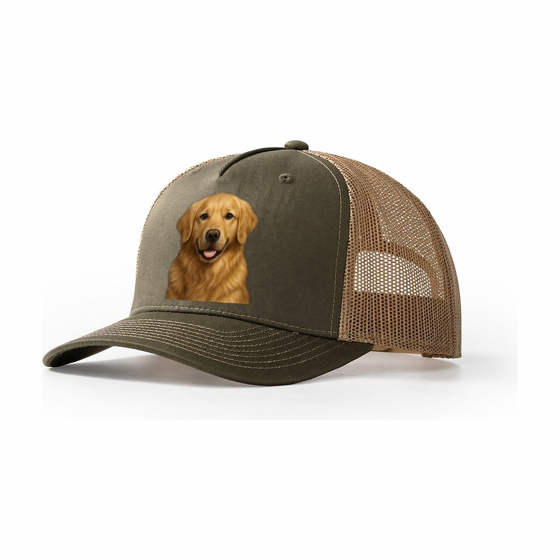 Golden Retriever Portrait Trucker Hat