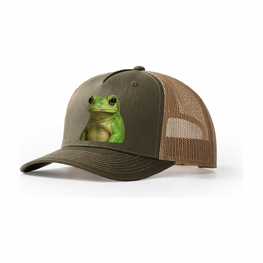 Frog Portrait Design Trucker Hat