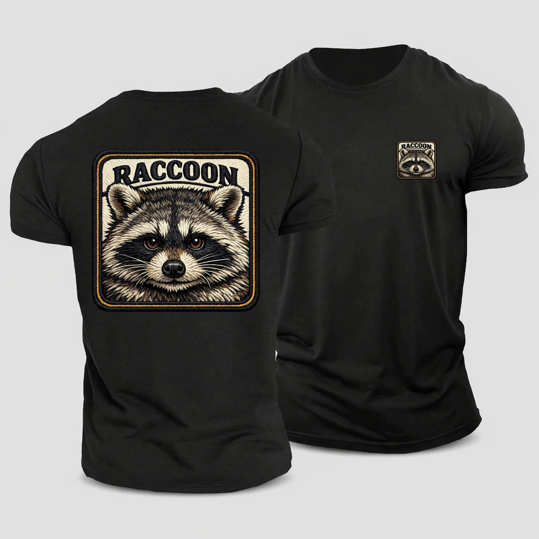 Raccoon Cotton T-Shirt