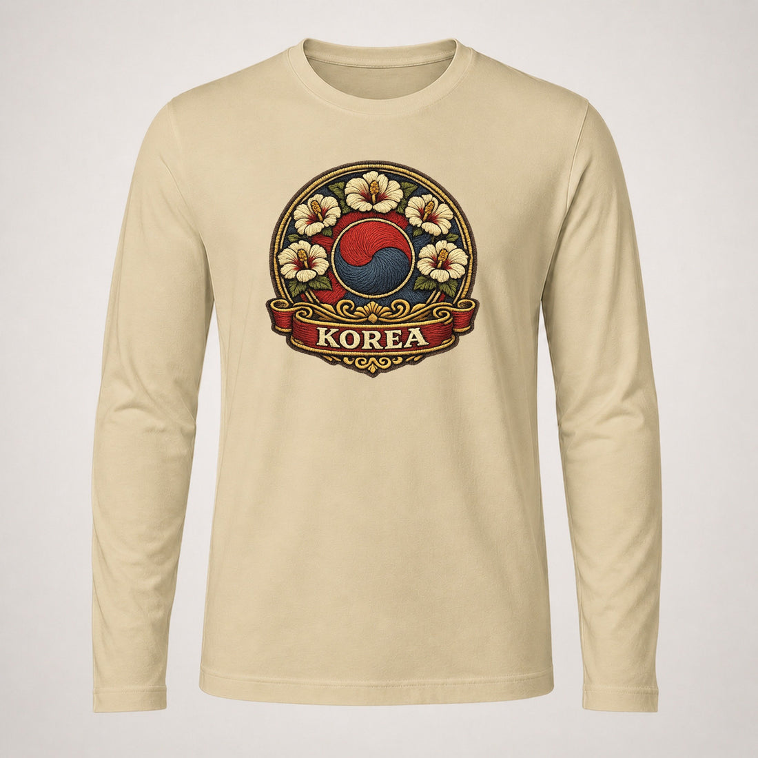 South Korea Heritage Emblem Long Sleeve T-Shirt
