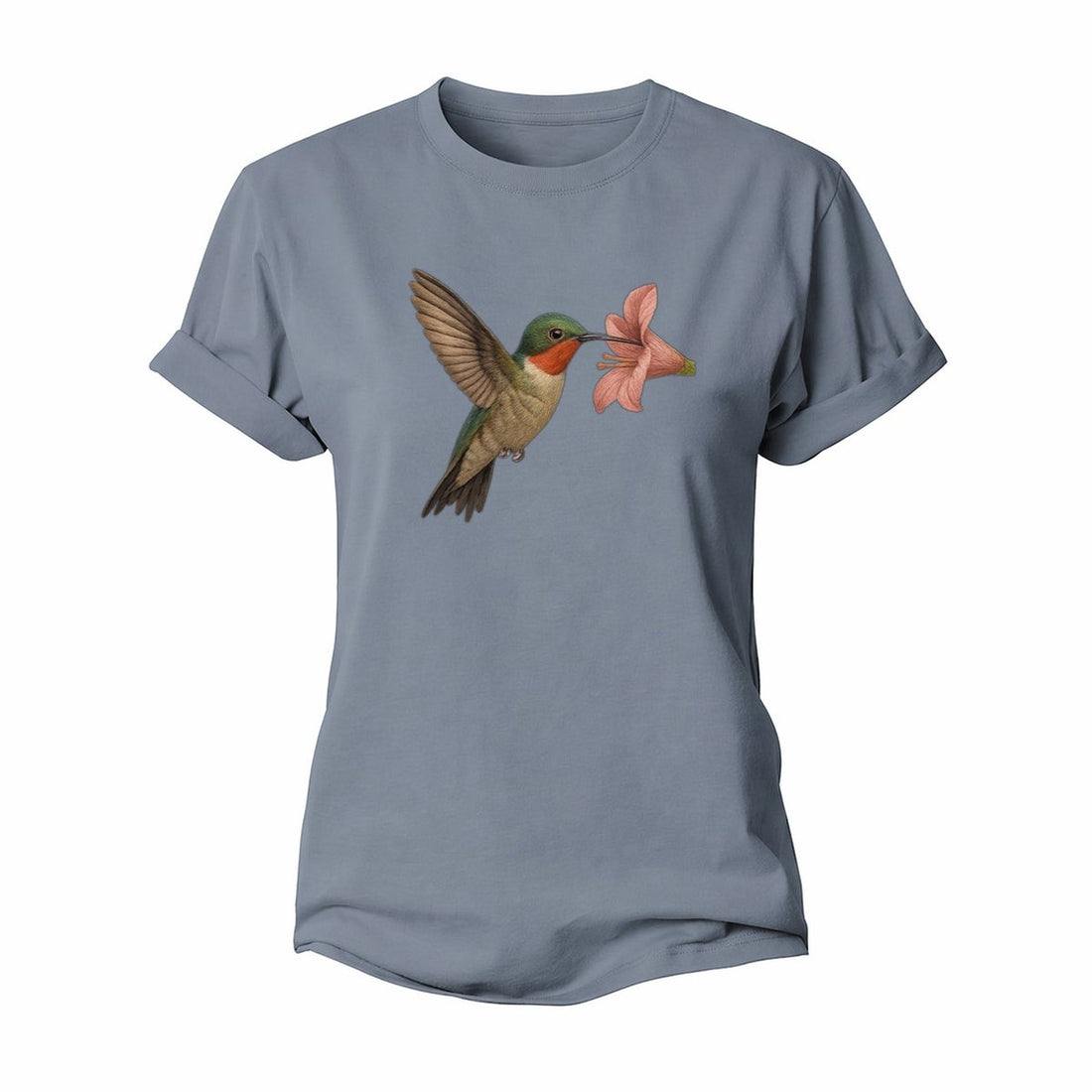 Hummingbird Haven Cotton T-Shirt