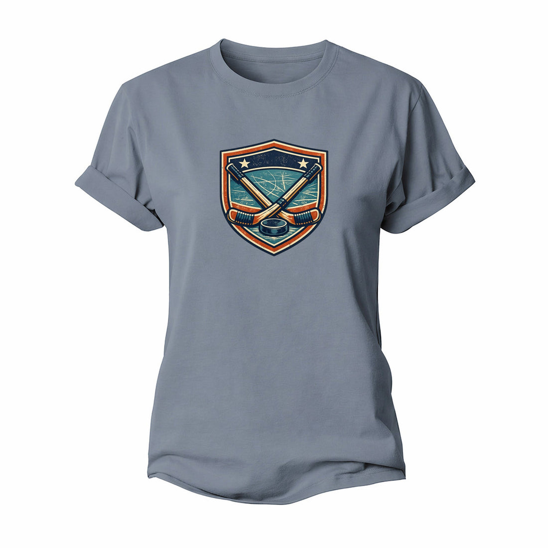 Ice Hockey Heritage Women's Cotton T-Shirt