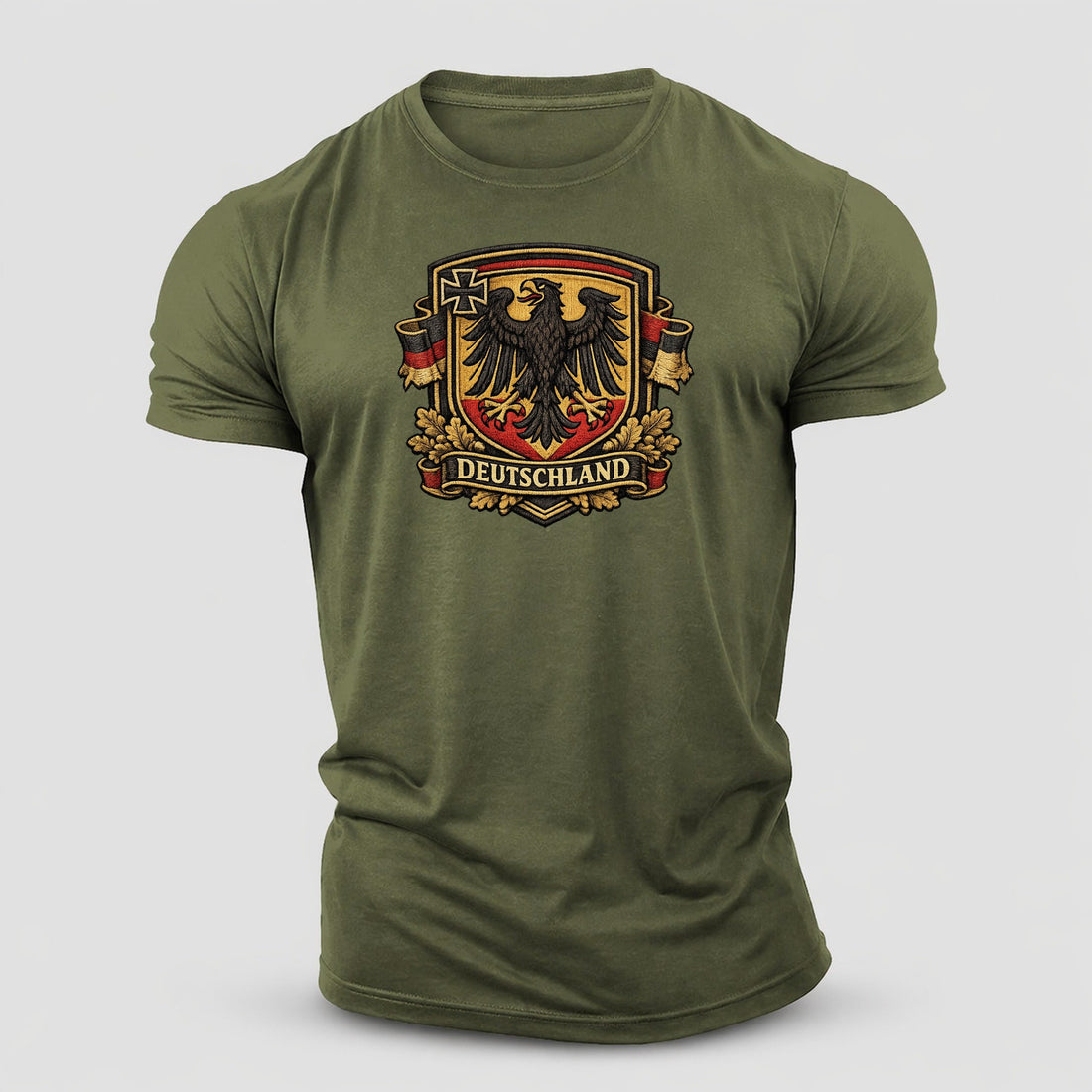 Germany Heritage Emblem Cotton T-Shirt