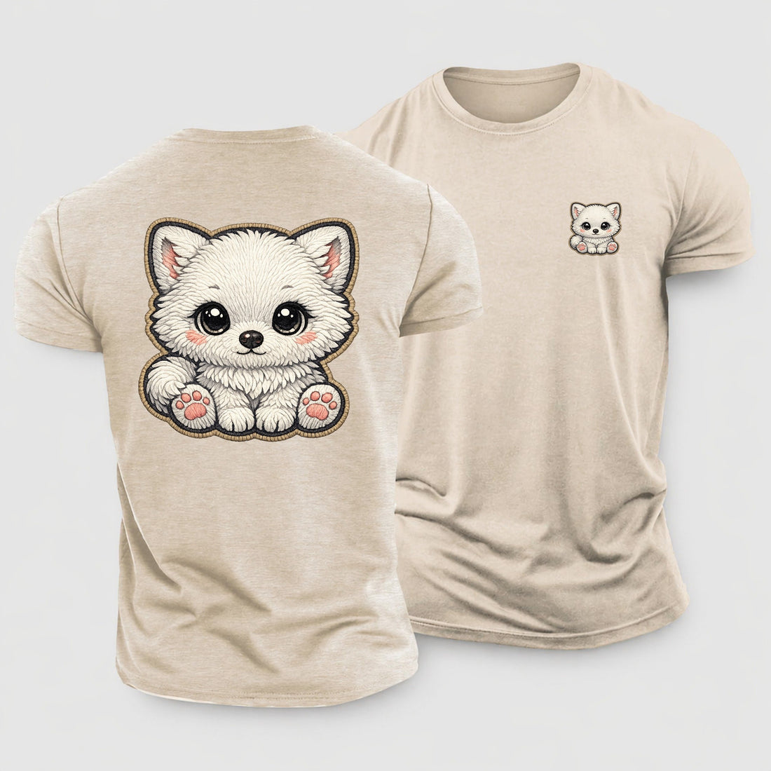 Baby Arctic Fox Kit Cotton T-Shirt