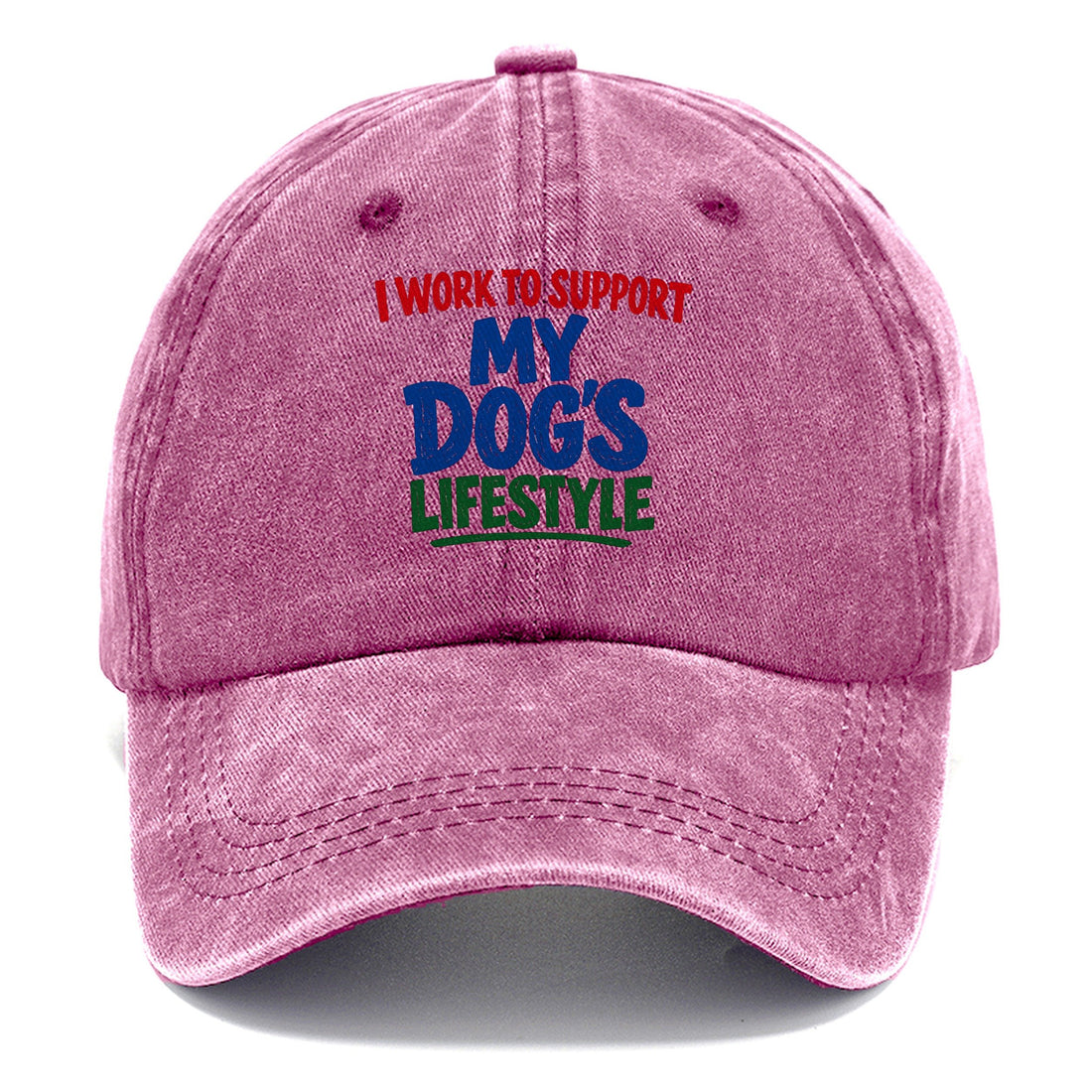 I Work To Support My Dog's Lifestyle Classic Cap