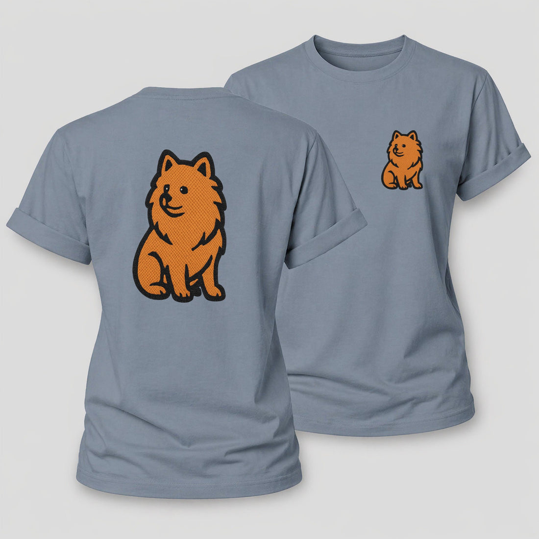 Pomeranian Orange Fluffy Charm Women's Cotton T-Shirt