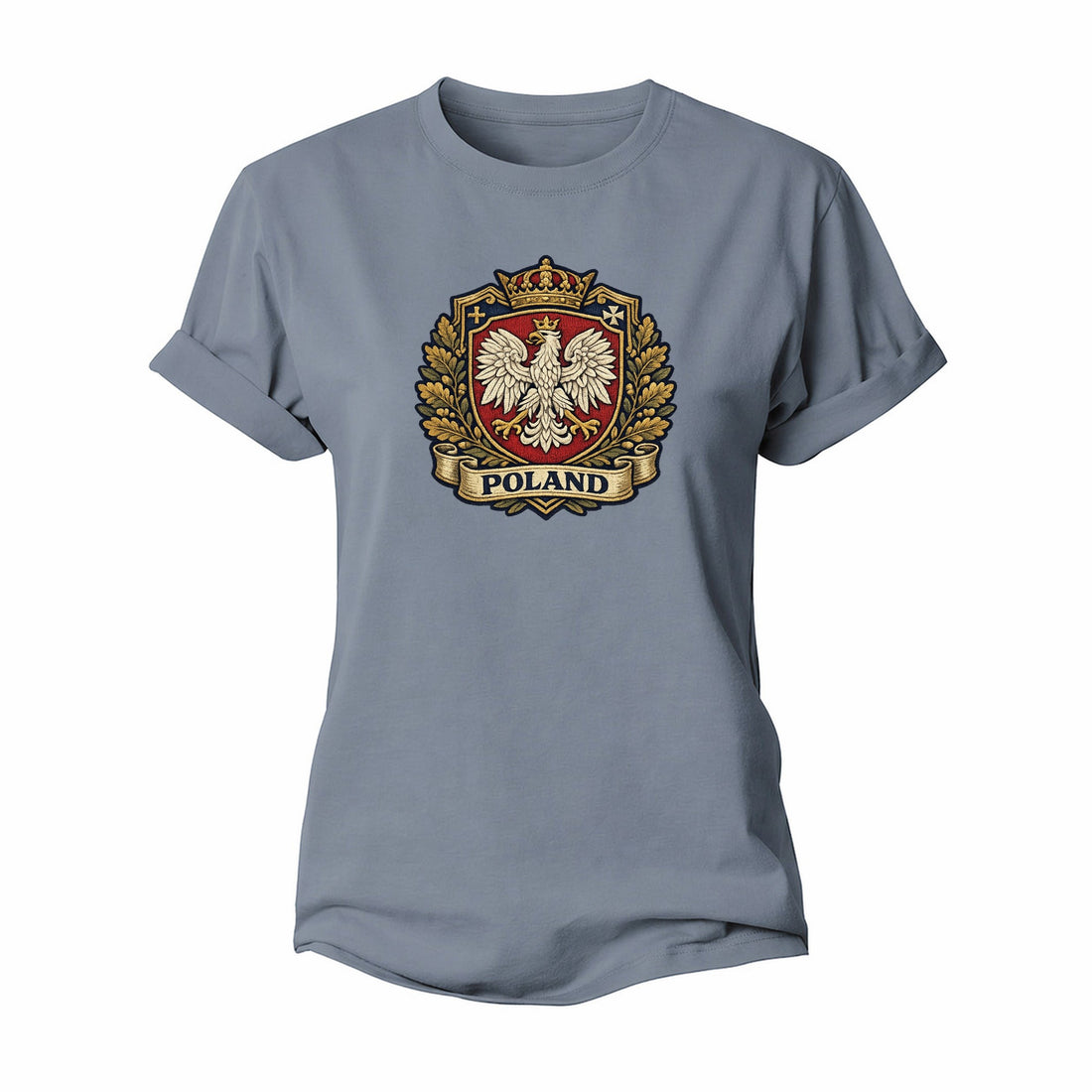 Poland Heritage Emblem Women's Cotton T-Shirt