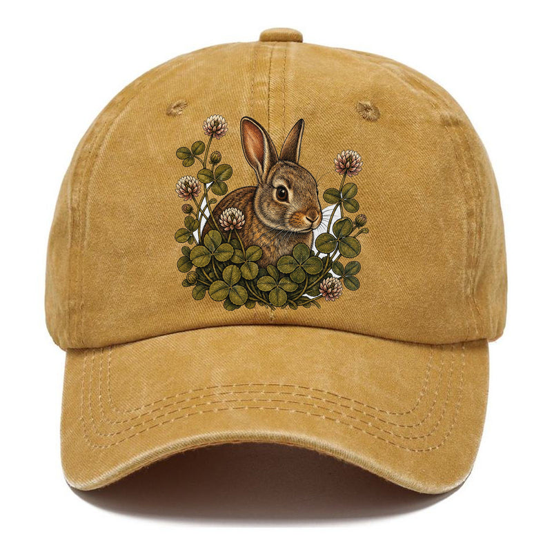 Cottontail Threaded Through Clover Hair Buff Classic Cap