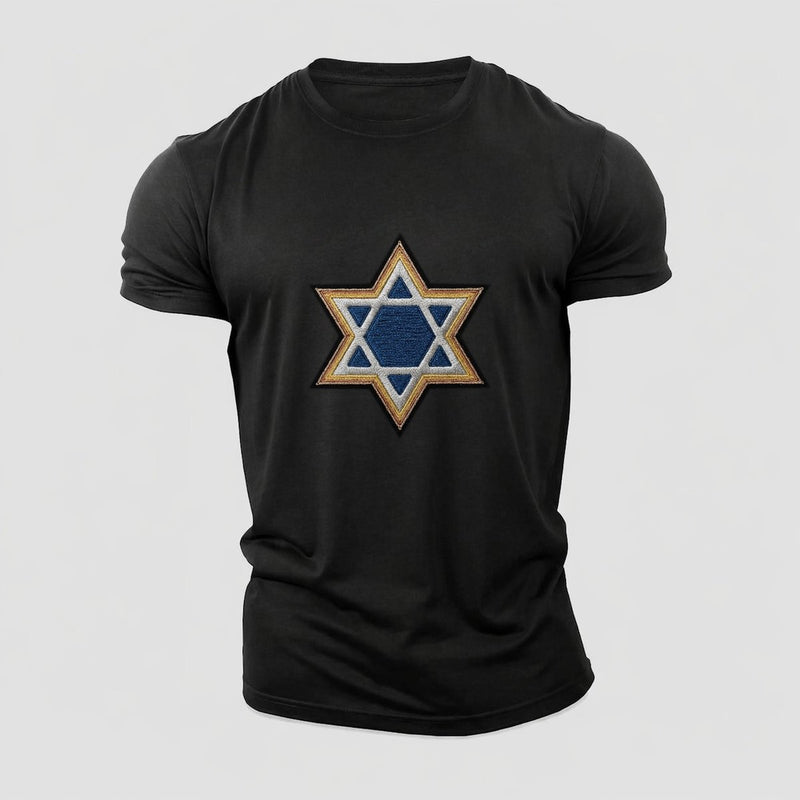 Star Of David Classic Cap 1 Cotton T-Shirt