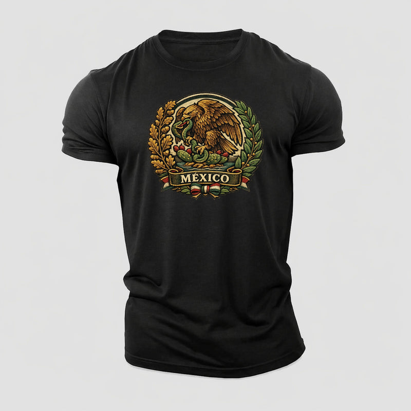 Mexico Heritage Emblem Cotton T-Shirt