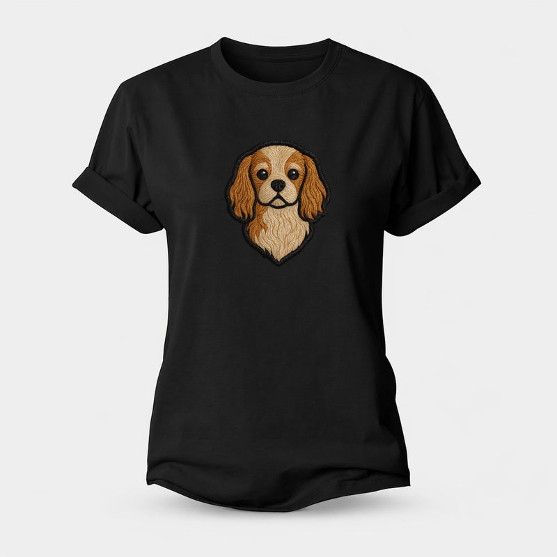 Cavalier King Charles Spaniel - Modern G Cotton T-Shirt