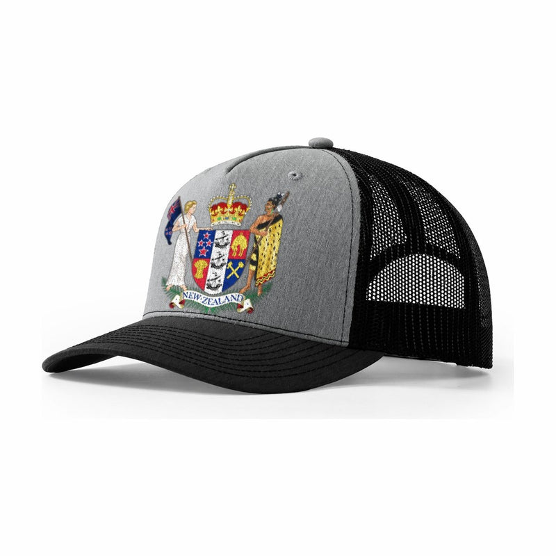 Coat Of Arms Of New Zealand Trucker Hat