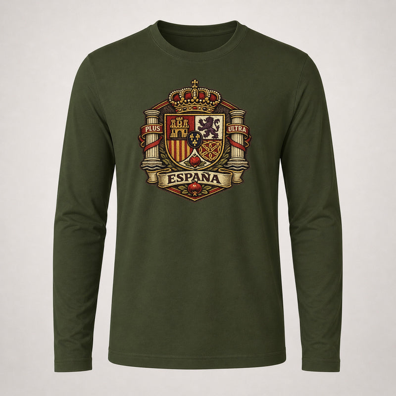 Spain Heritage Emblem Long Sleeve T-Shirt