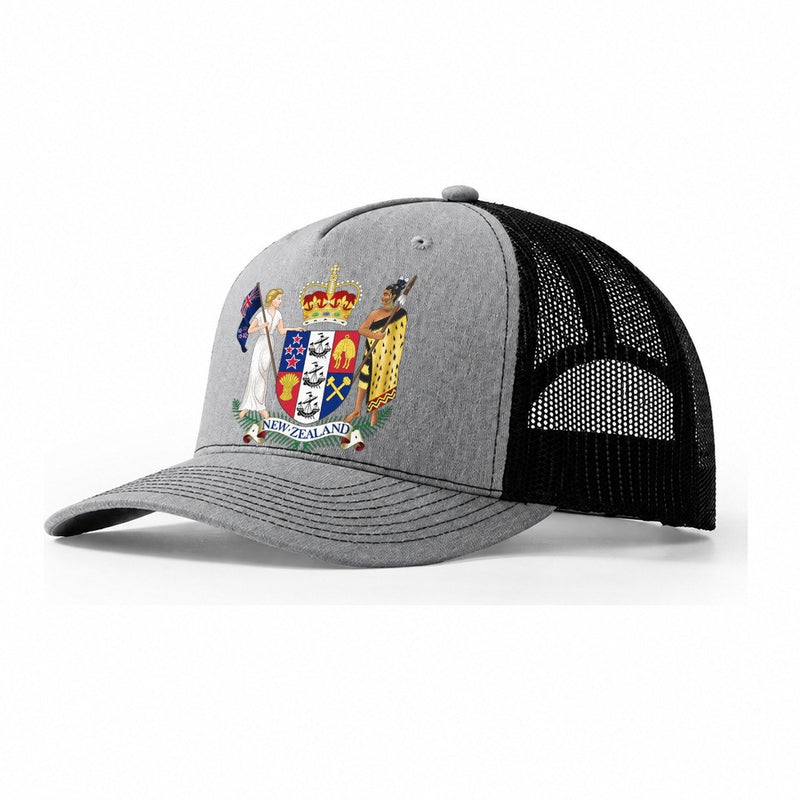Coat Of Arms Of New Zealand Trucker Hat