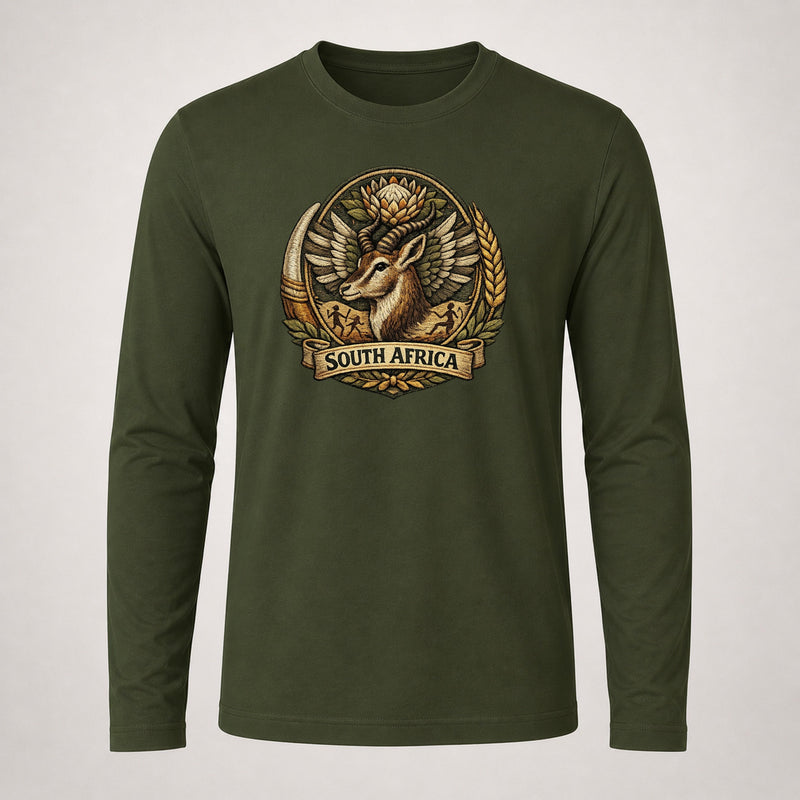 South Africa Heritage Emblem Long Sleeve T-Shirt