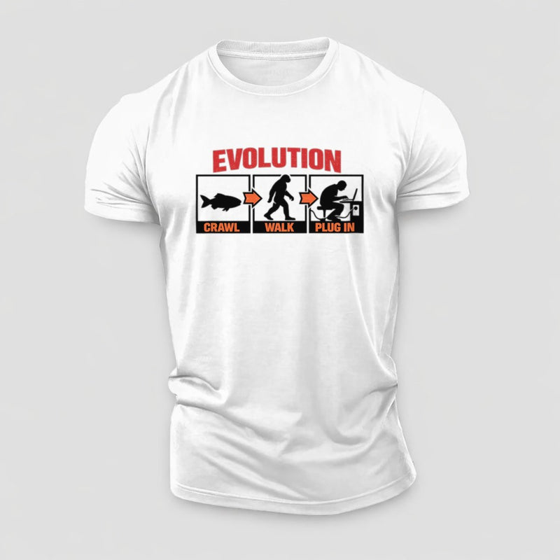 Evolution Cotton T Shirt Single